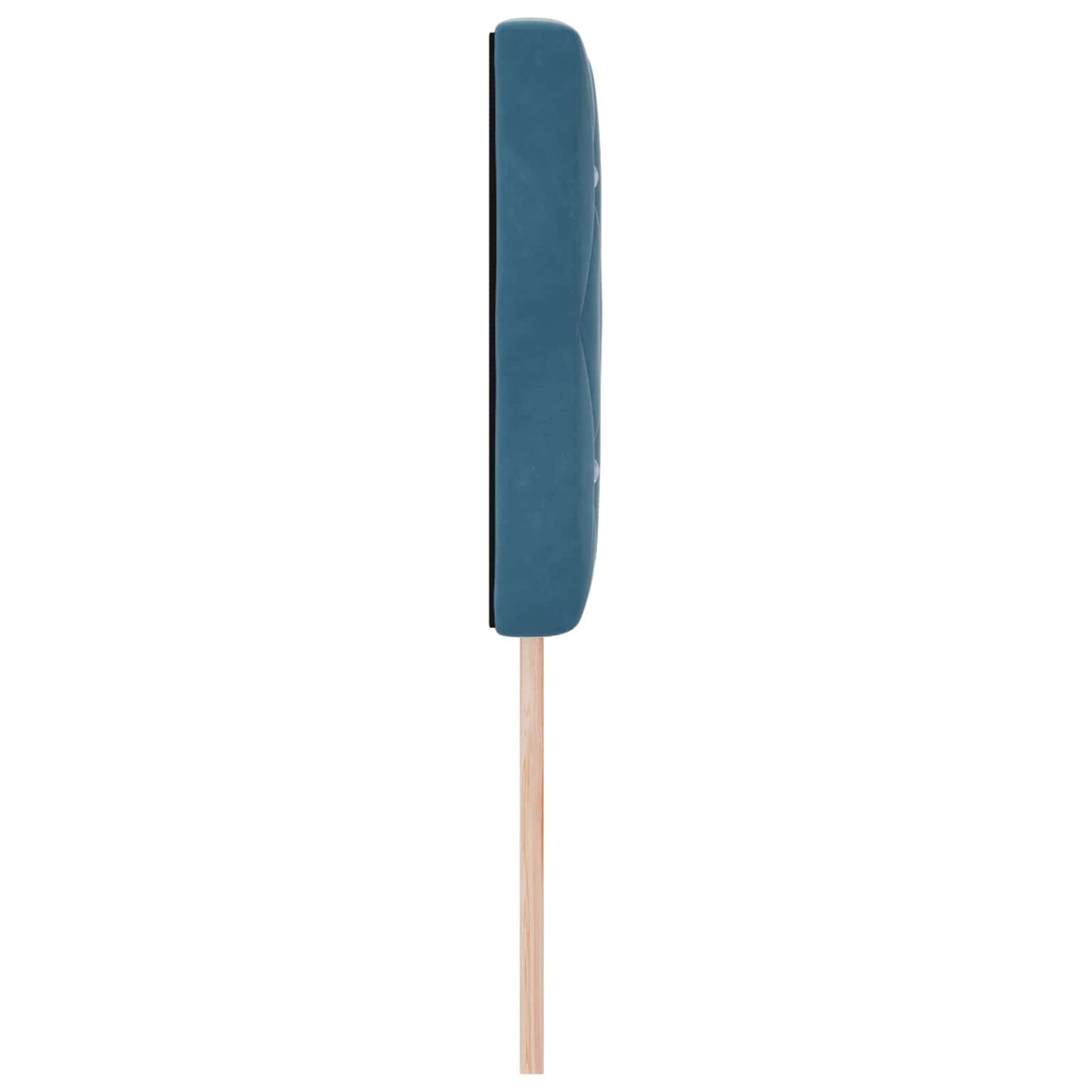 Fejtámla Sötét kék 160 cm Bársony