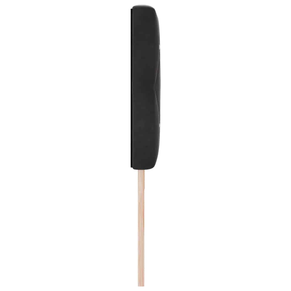 Fejtámla Fekete 180 cm Bársony