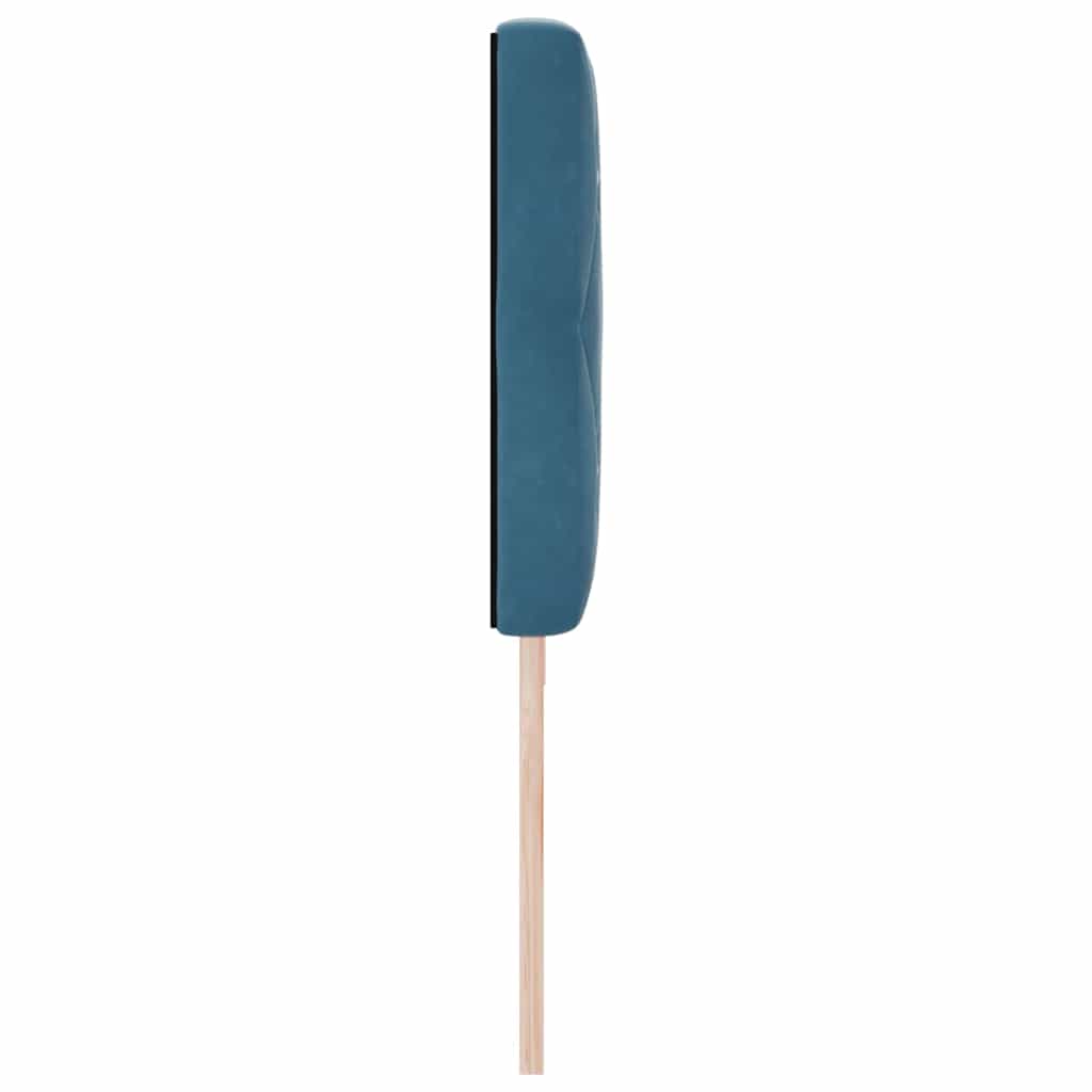 Fejtámla Sötét kék 200 cm Bársony