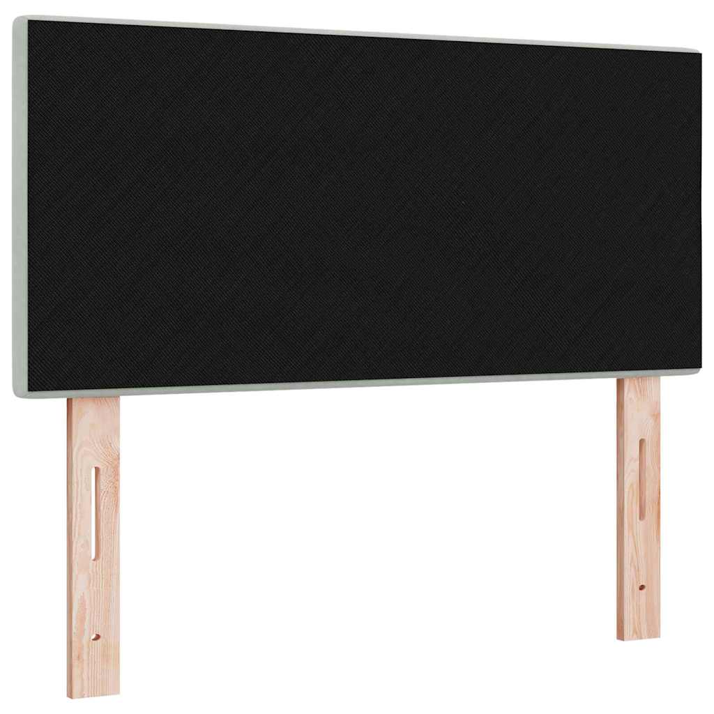 Fejtámla Világosszürke 80 cm Bársony