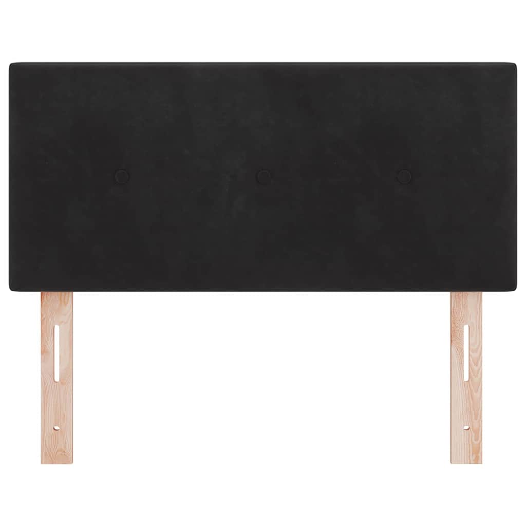 Fejtámla Fekete 80 cm Bársony