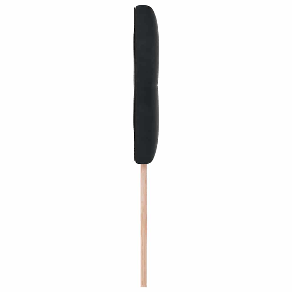 Fejtámla Fekete 80 cm Bársony