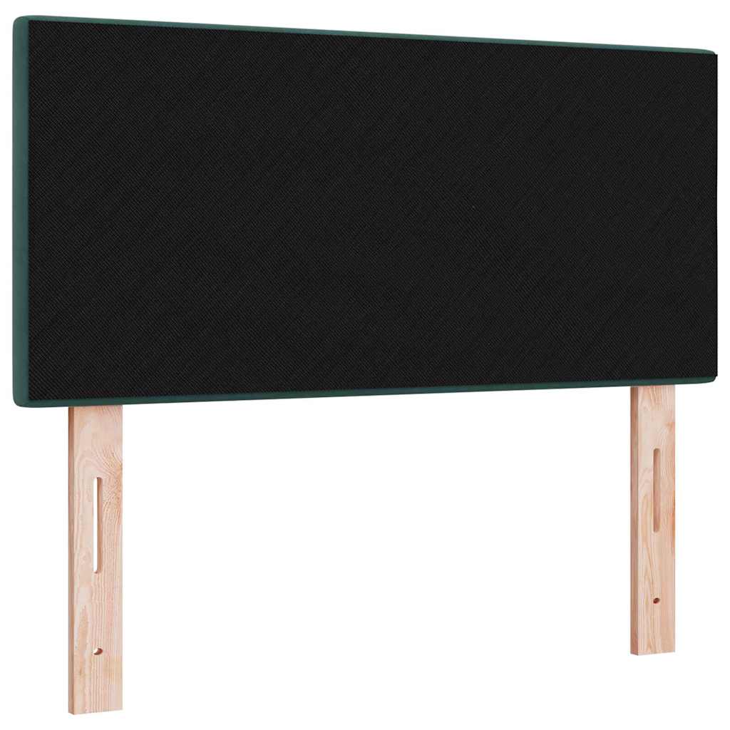 Fejtámla Sötétzöld 80 cm Bársony