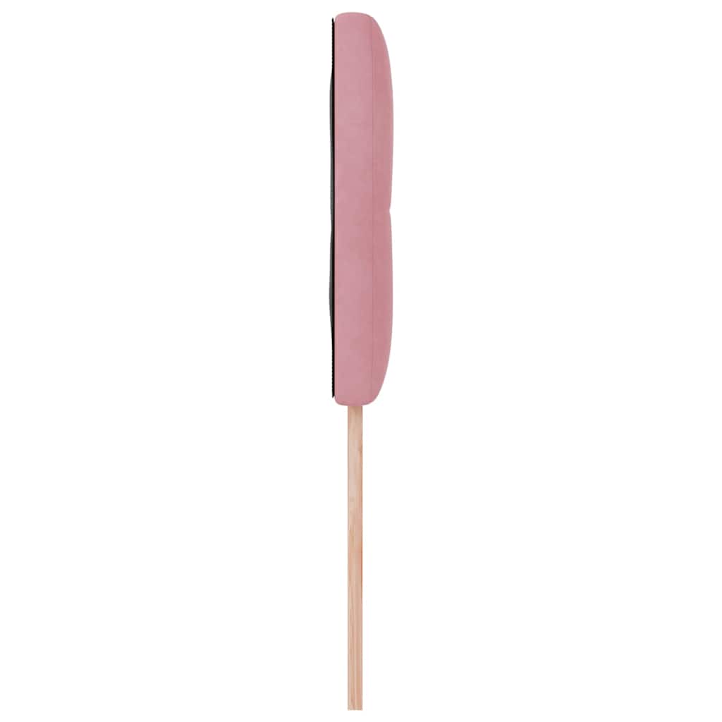 Fejtámla Rózsaszín 80 cm Bársony
