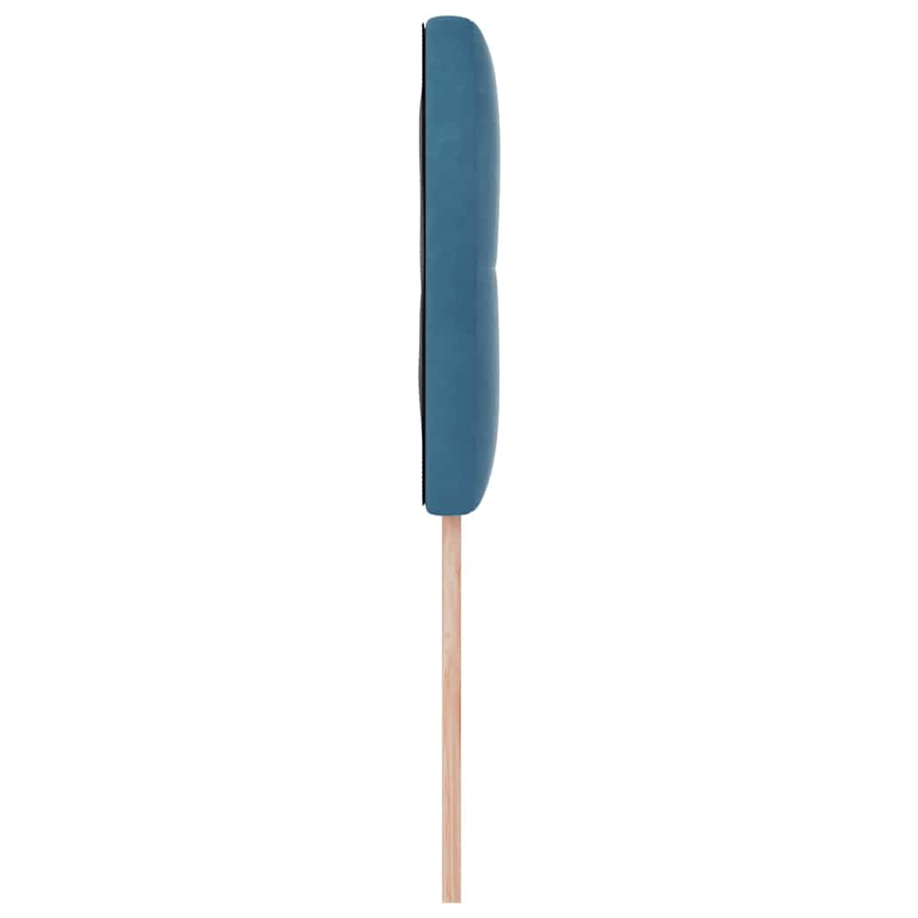 Fejtámla Sötét kék 100 cm Bársony
