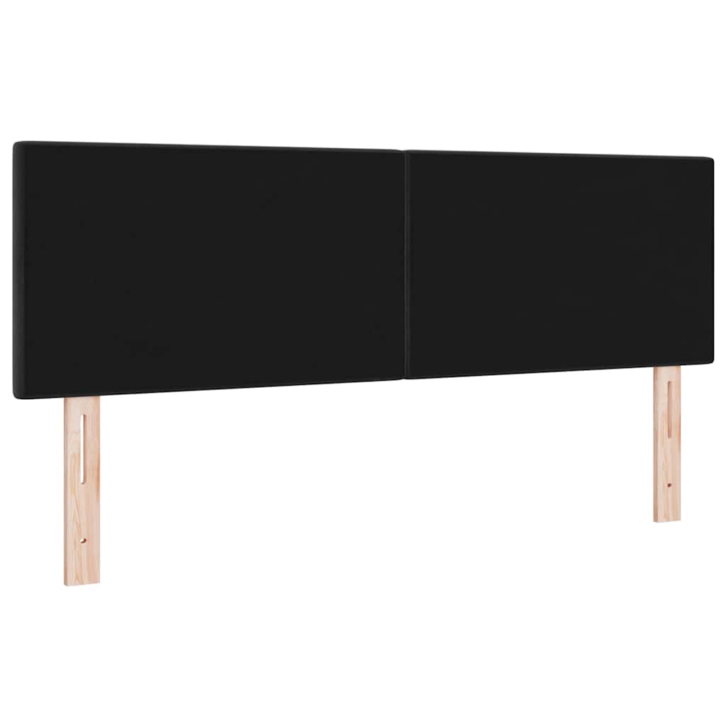 Fejtámla Fekete 160 cm Bársony