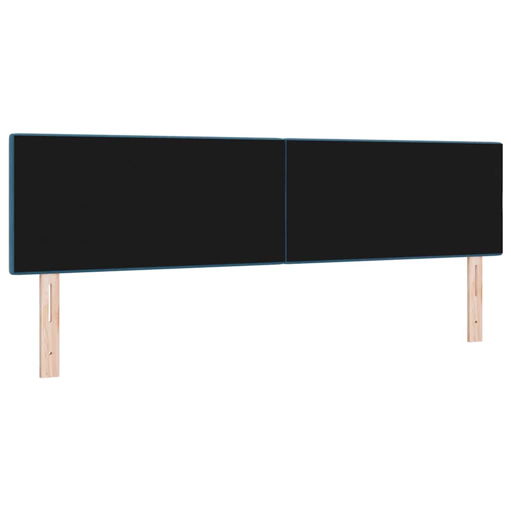 Fejtámla Sötét kék 180 cm Bársony