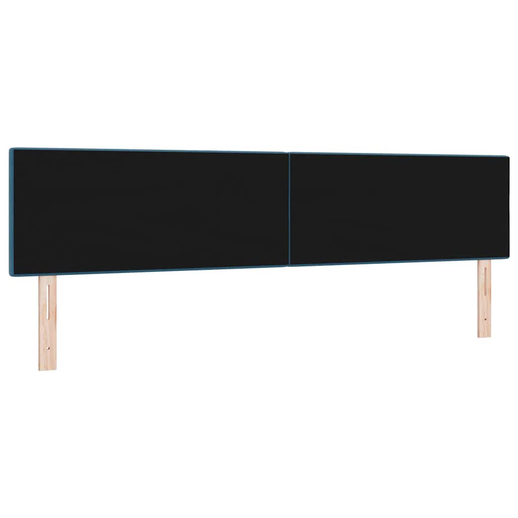 Fejtámla Sötét kék 200 cm Bársony