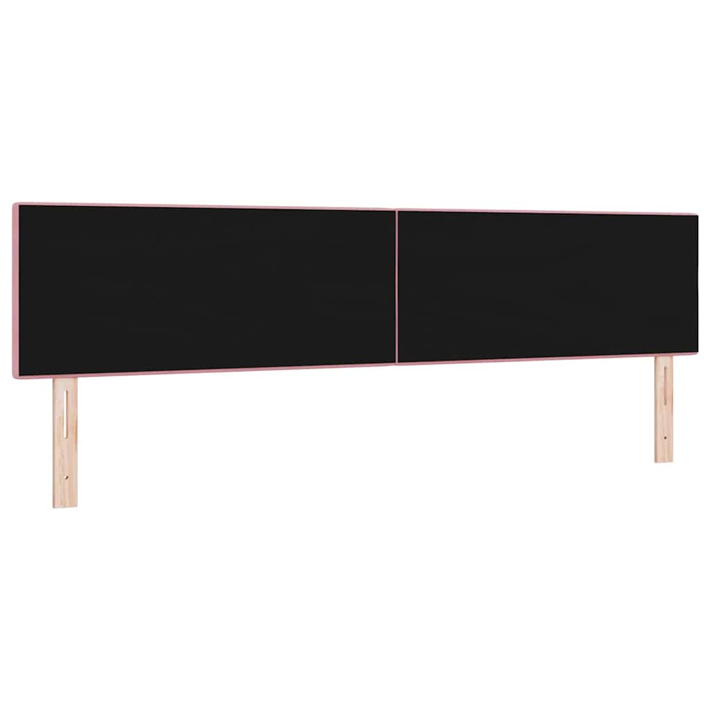 Fejtámla Rózsaszín 200 cm Bársony