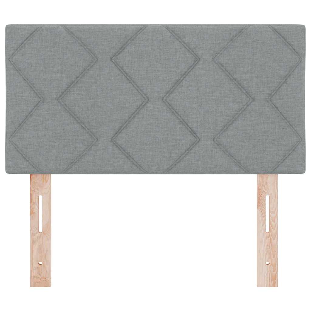 Fejtámla Világosszürke 80 cm szövet