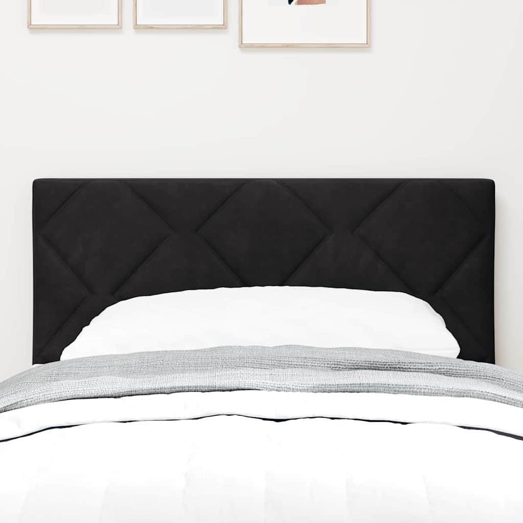 Fejtámla Fekete 80 cm Bársony
