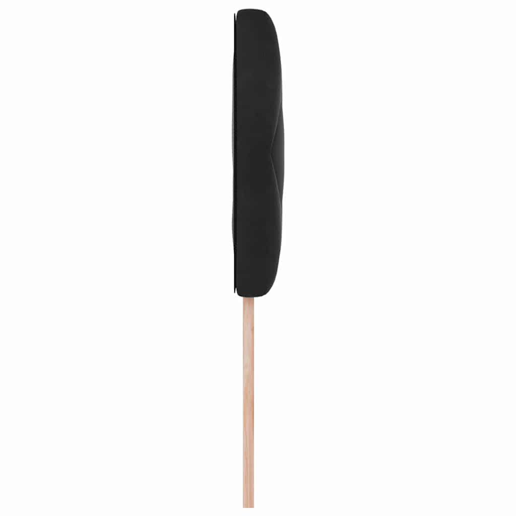 Fejtámla Fekete 90 cm Bársony