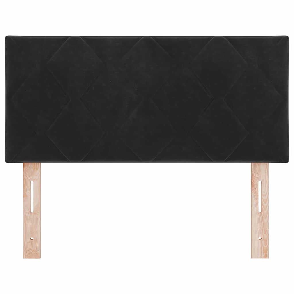 Fejtámla Fekete 100 cm Bársony
