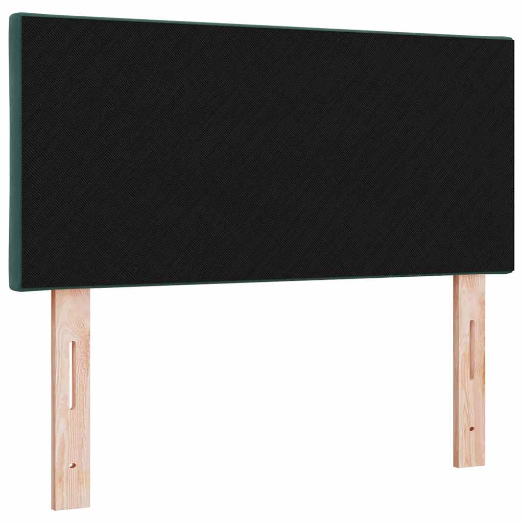 Fejtámla Sötétzöld 100 cm Bársony