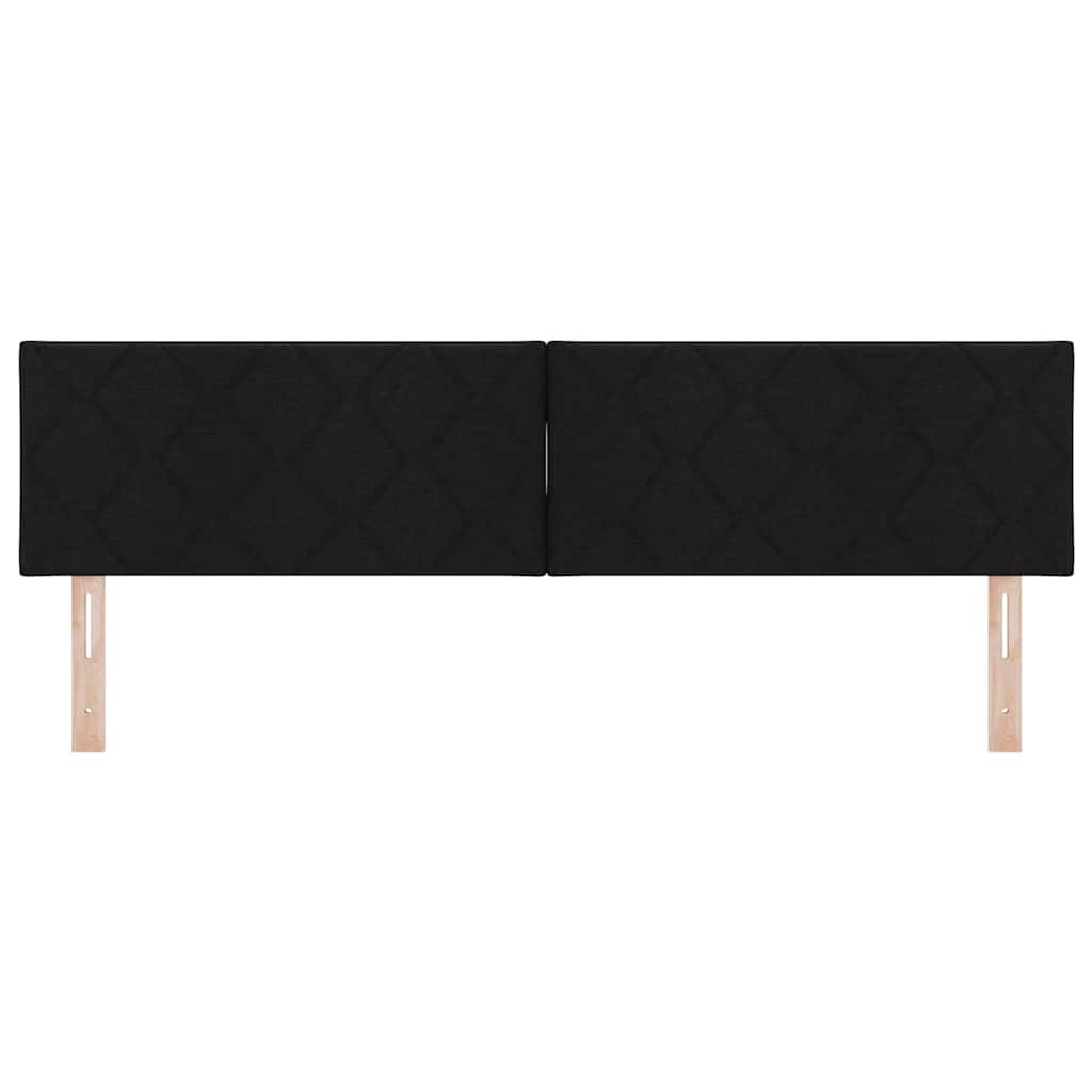Fejtámla Fekete 180 cm szövet