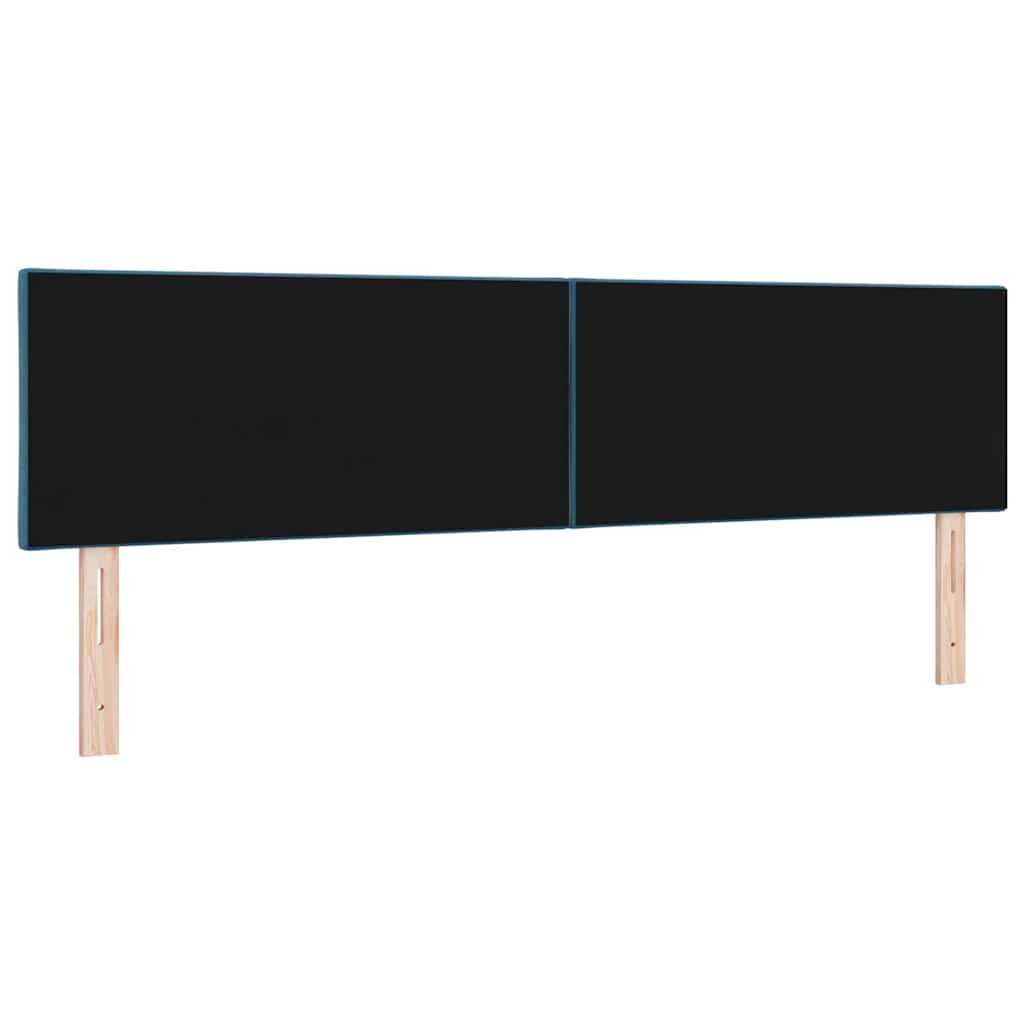 Fejtámla Sötét kék 180 cm Bársony