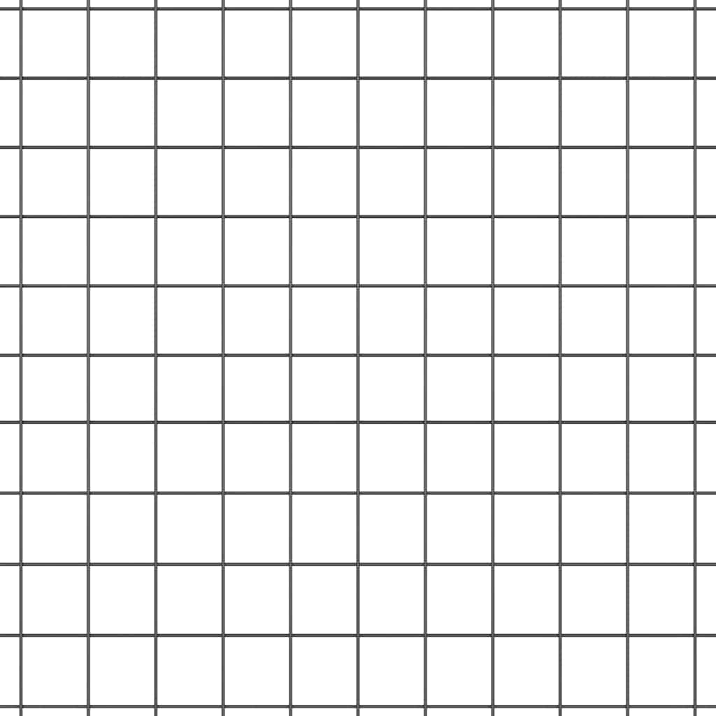 Hegesztett Drótháló Kerítés 2500 x 120 cm Szürke