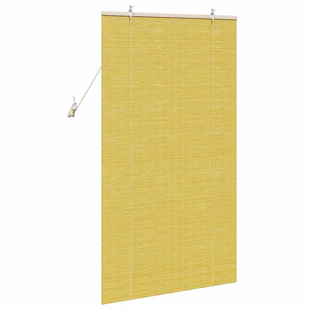 Roletta Sárga 80 x 160 cm Bambusz