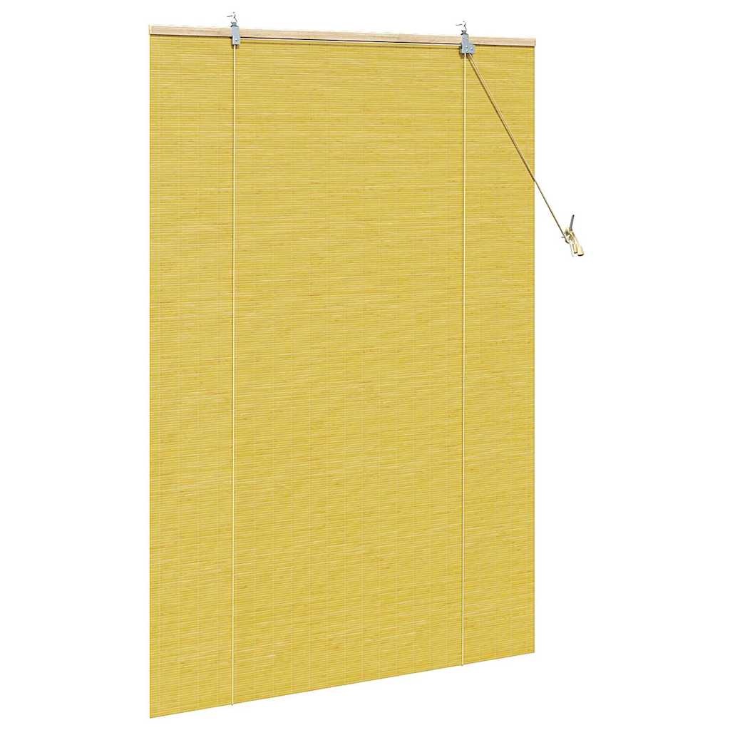 Roletta Sárga 110 x 160 cm Bambusz
