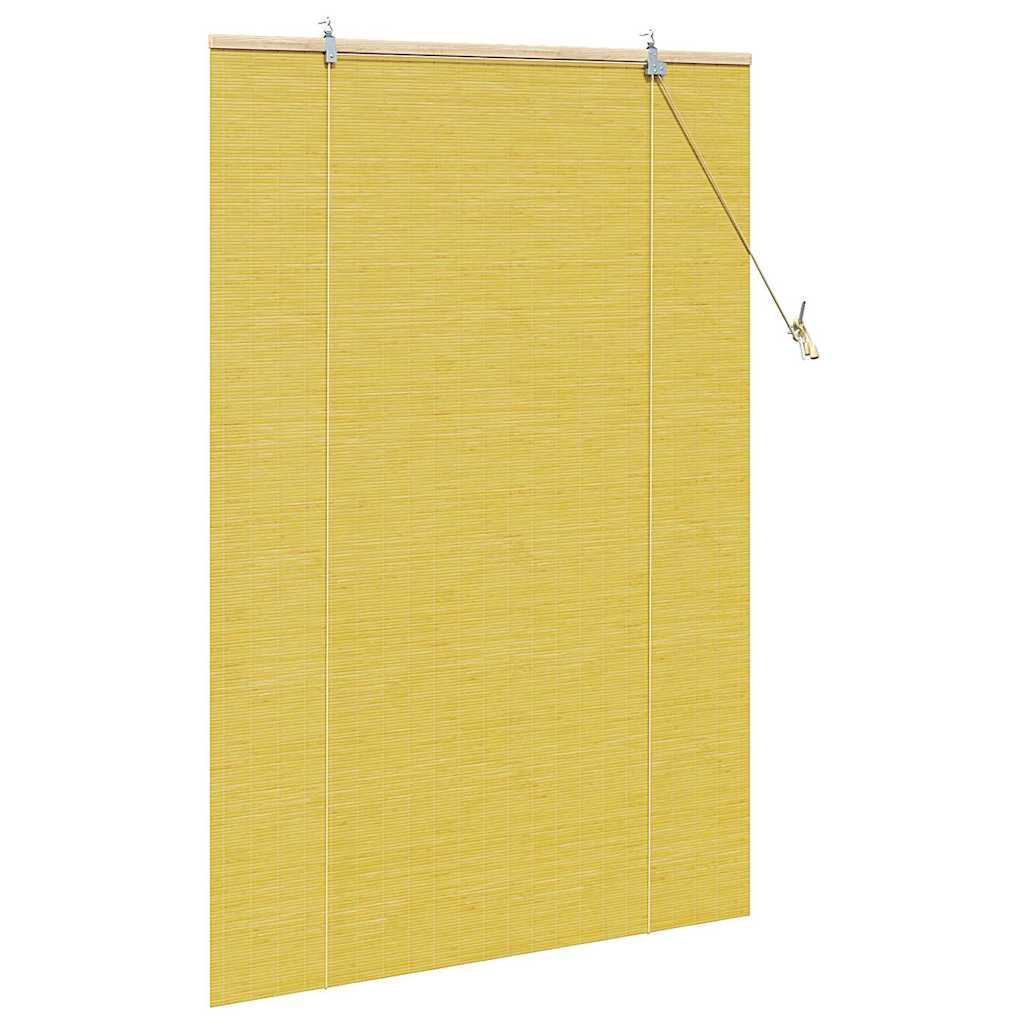 Roletta Sárga 120 x 160 cm Bambusz