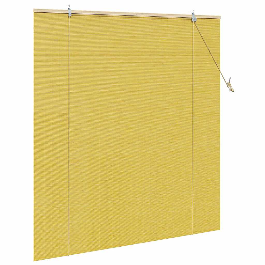 Roletta Sárga 150 x 160 cm Bambusz