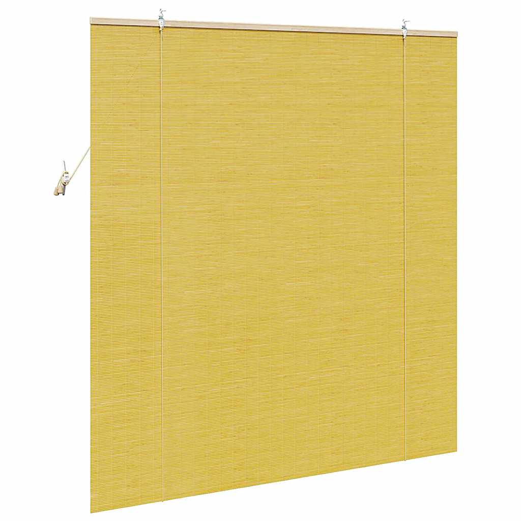 Roletta Sárga 150 x 160 cm Bambusz