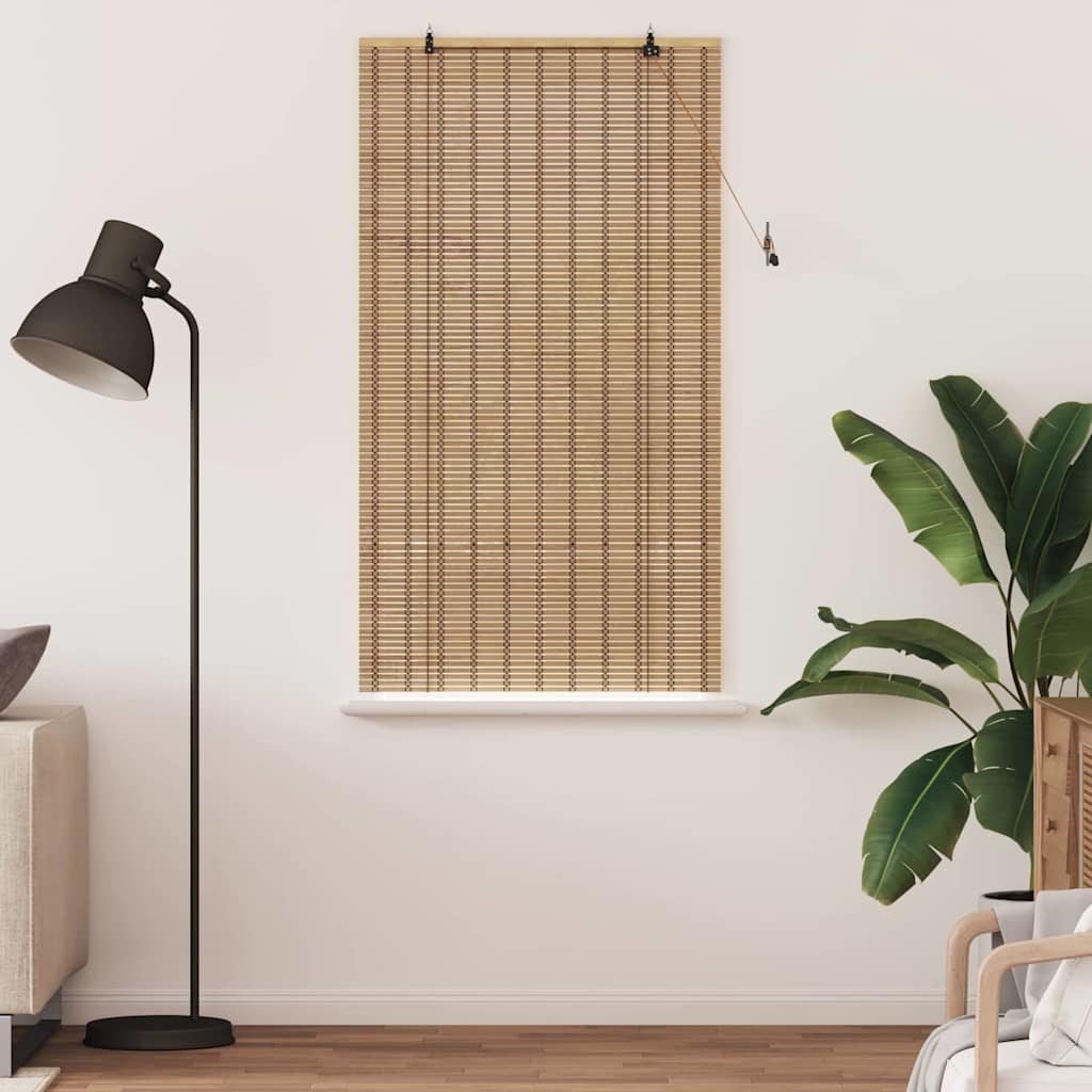 Roletta függönyökkel Természet 90 x 160 cm bambusz