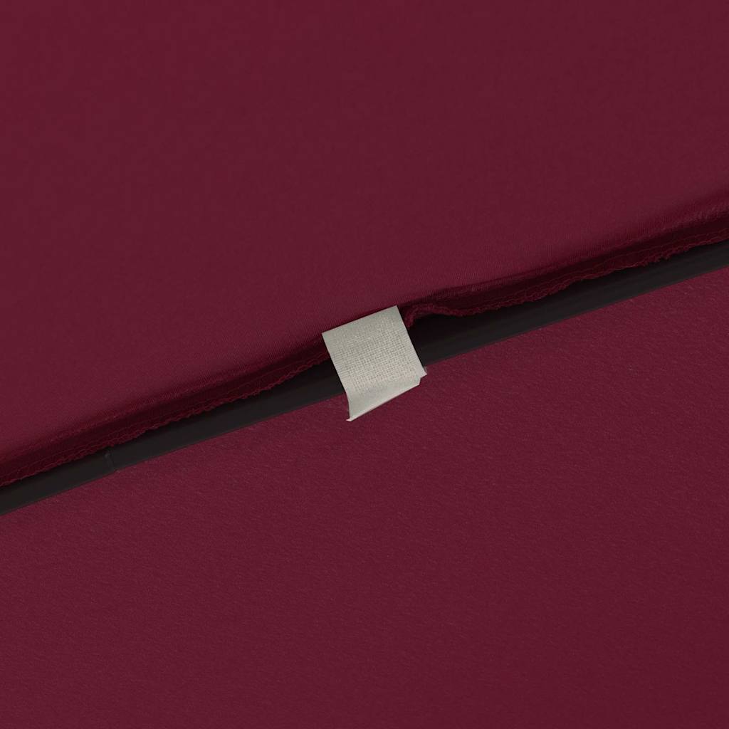 Kerti napernyő Bordeaux piros 295 x 295 x 245 cm
