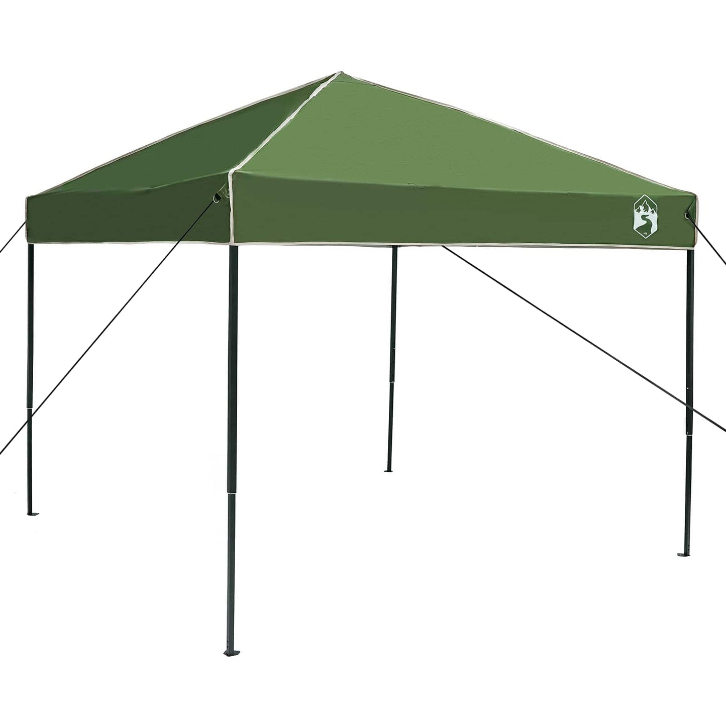 Kemping sátor szett 2 db 4 személyes Zöld Taffeta és Szövet