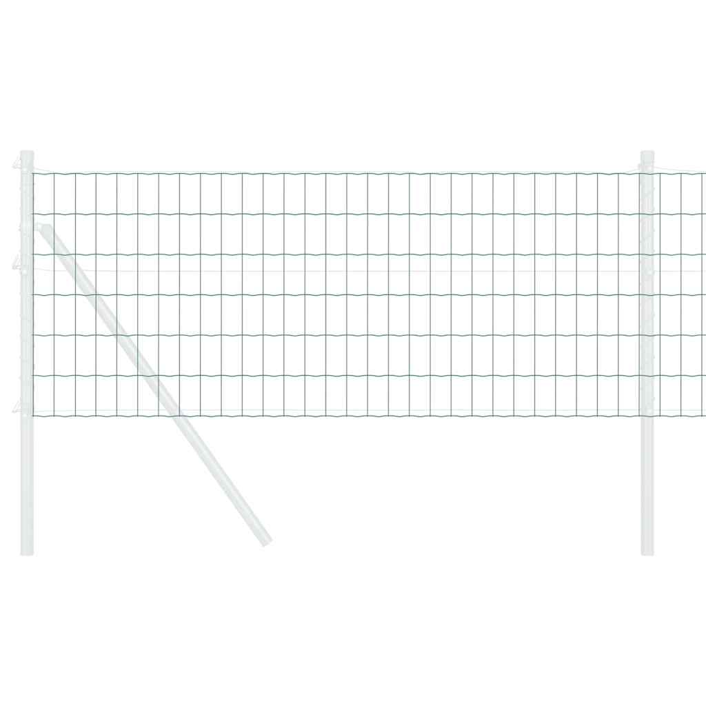 Európai Kerítés Zöld 0,4 x 50 m PVC-bevonatú vas