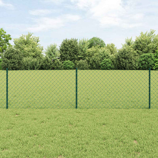Láncvég kerítés oszloppal 25 x 0,6 m (Sz x M)