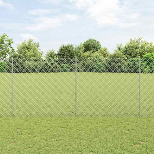 Láncvég kerítés oszloppal 10 x 1,4 m (Sz x Ma)
