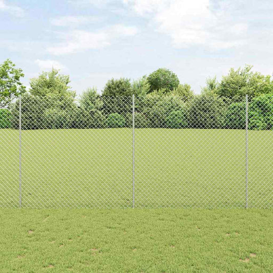 Láncvég kerítés oszloppal 10 x 1,5 m (Sz x M)