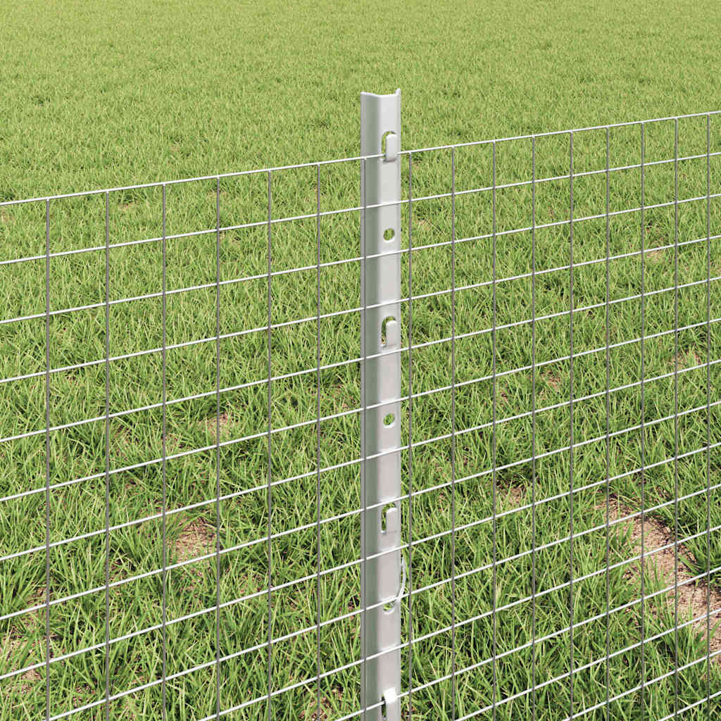 Hegesztett drótkerítés oszlopokkal 10 x 0,4 m Horganyzott Acél