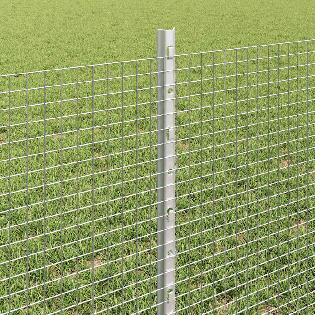 Hegesztett drótkerítés oszlopokkal 25 x 0,6 m Horganyzott Acél