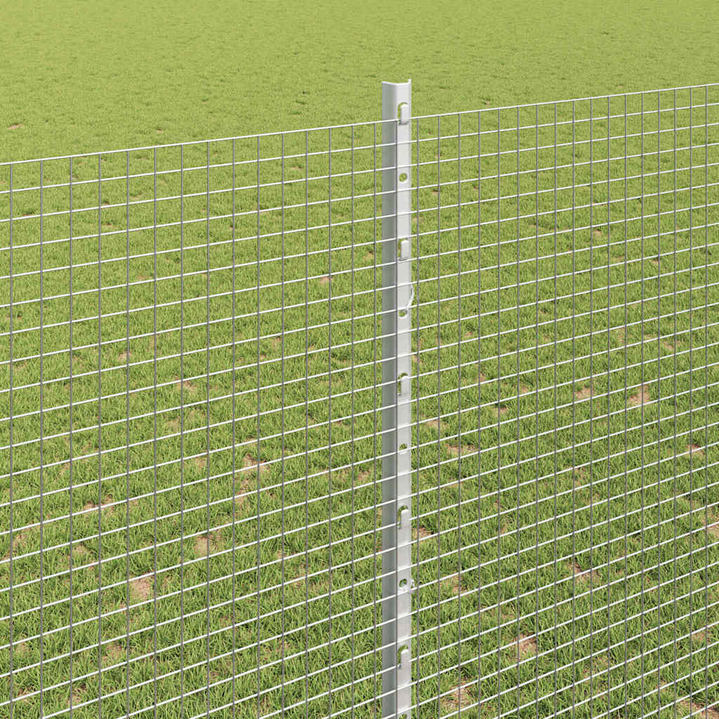 Hegesztett drótkerítés oszlopokkal 25 x 1,5 m Horganyzott Acél