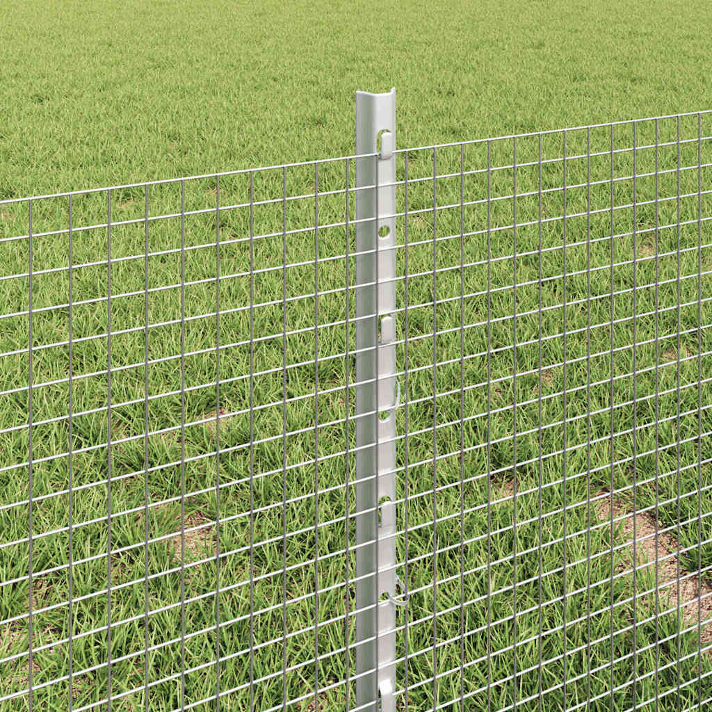 Hegesztett drótkerítés oszlopokkal 100 x 0,4 m Horganyzott Acél