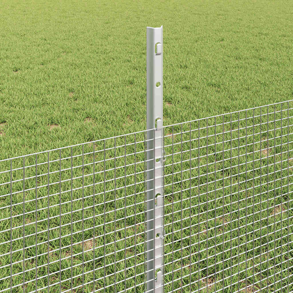 Hegesztett drótkerítés oszlopokkal 100 x 0,5 m Horganyzott Acél