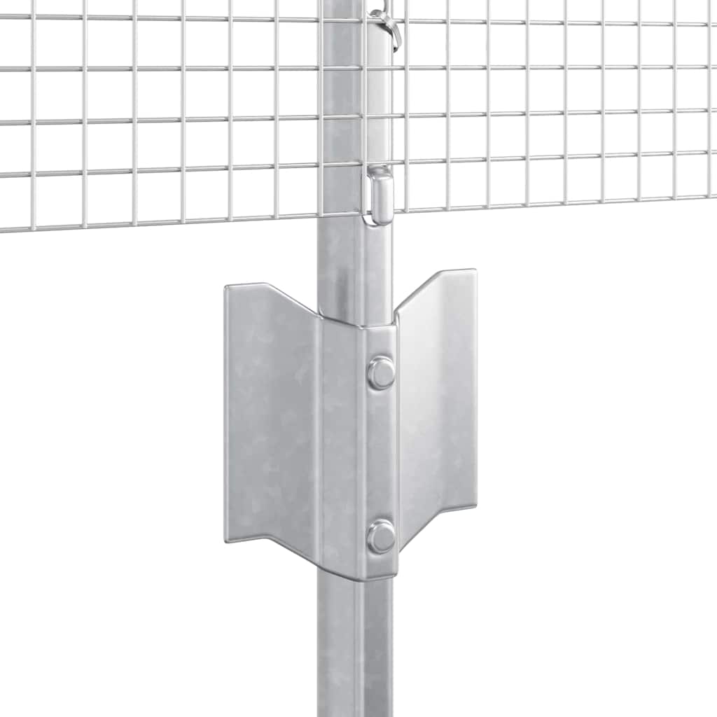 Hegesztett drótkerítés oszlopokkal 100 x 0,6 m Horganyzott Acél
