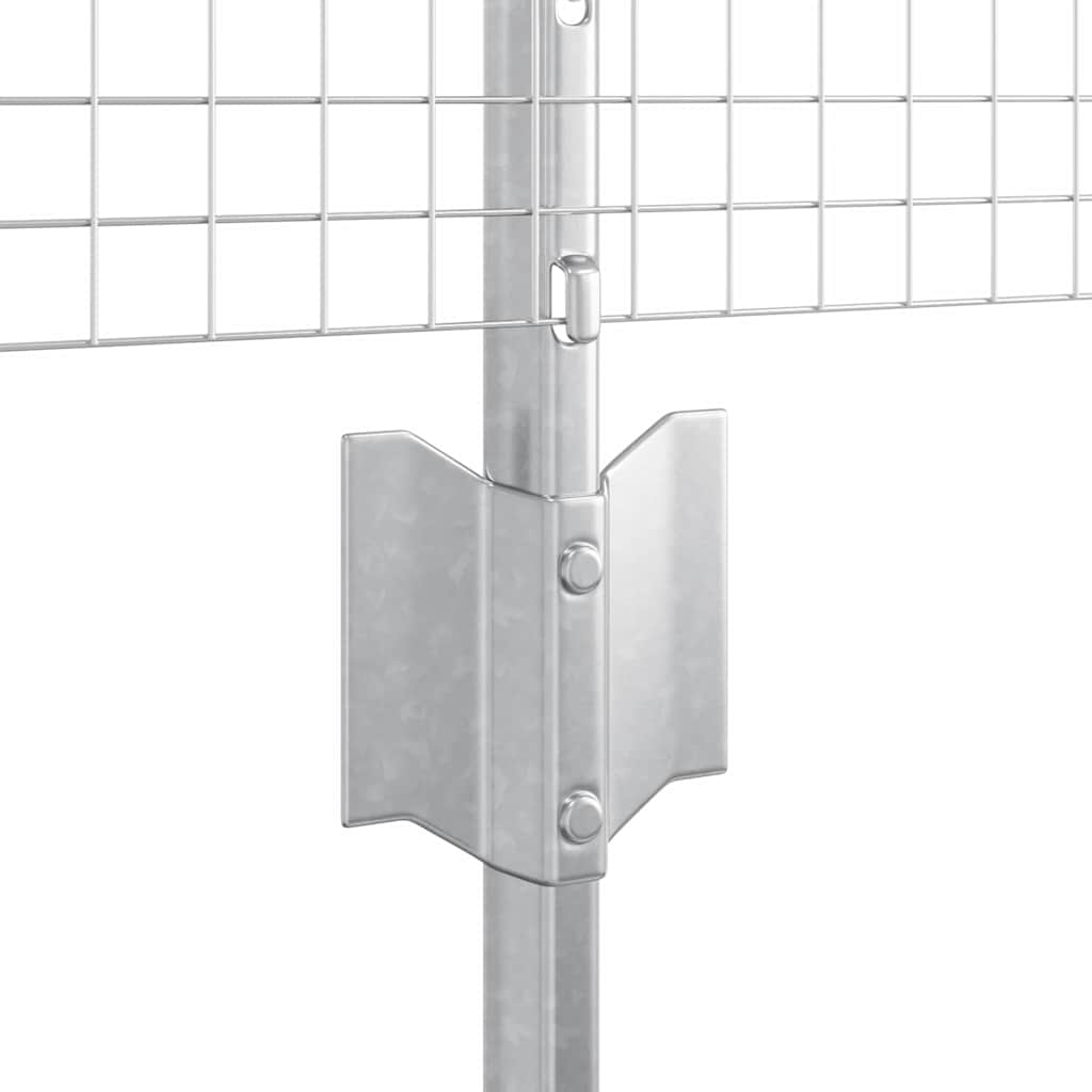 Hegesztett drótkerítés oszlopokkal 100 x 0,6 m Horganyzott Acél