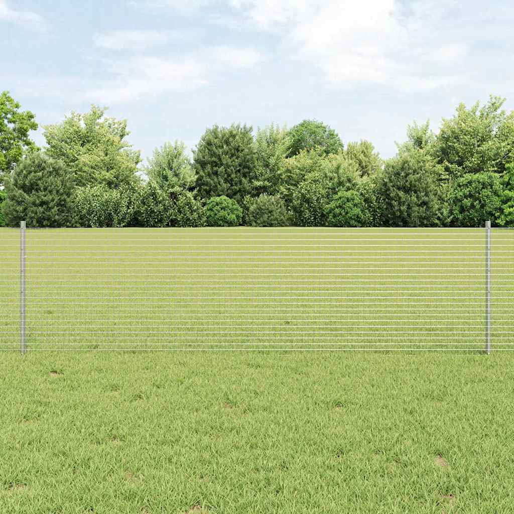 Hegesztett drótkerítés oszlopokkal 100 x 0,6 m Horganyzott Acél