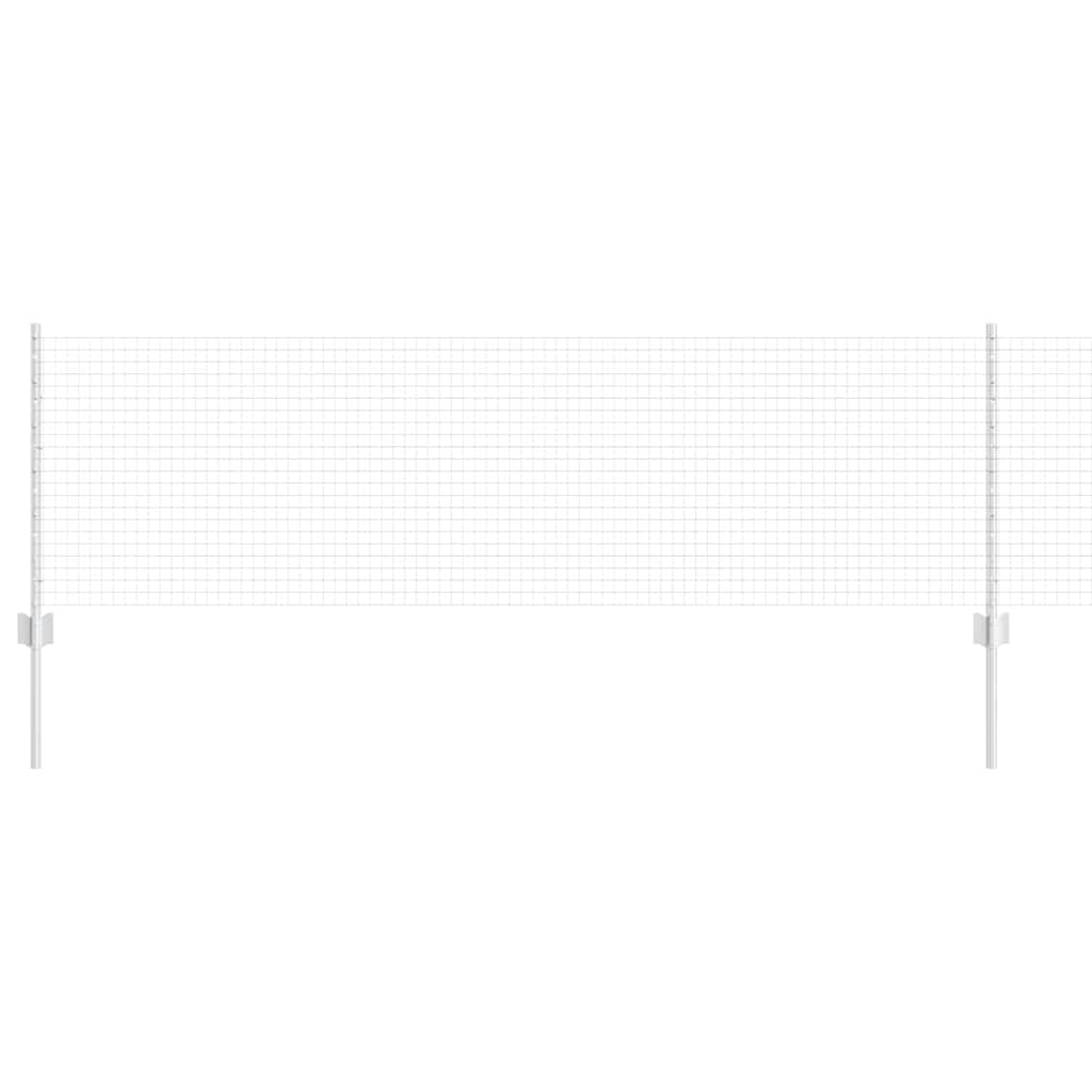 Hegesztett drótkerítés oszlopokkal 100 x 0,6 m Horganyzott Acél