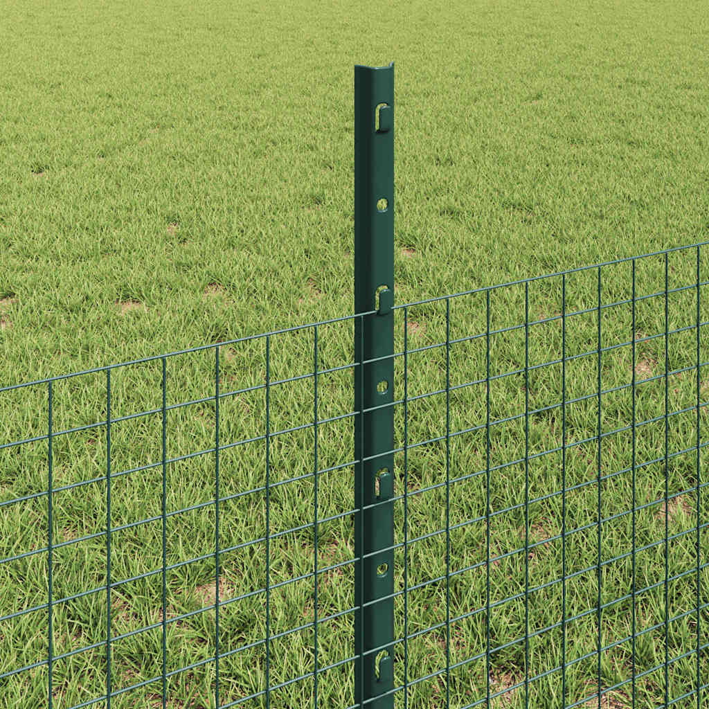 Hegesztett drótkerítés oszlopokkal 10 x 0,5 m Horganyzott Acél