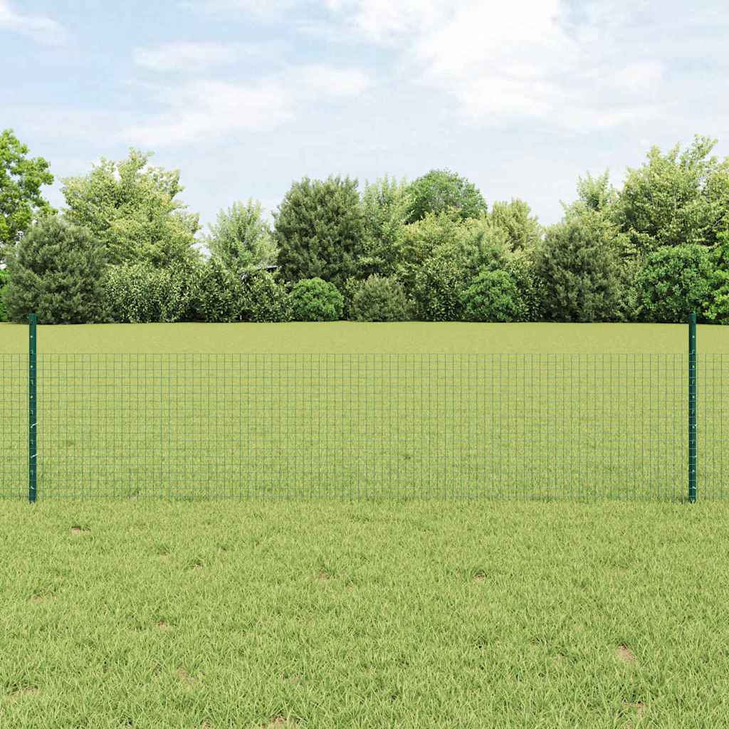 Hegesztett drótkerítés oszlopokkal 10 x 0,5 m Horganyzott Acél