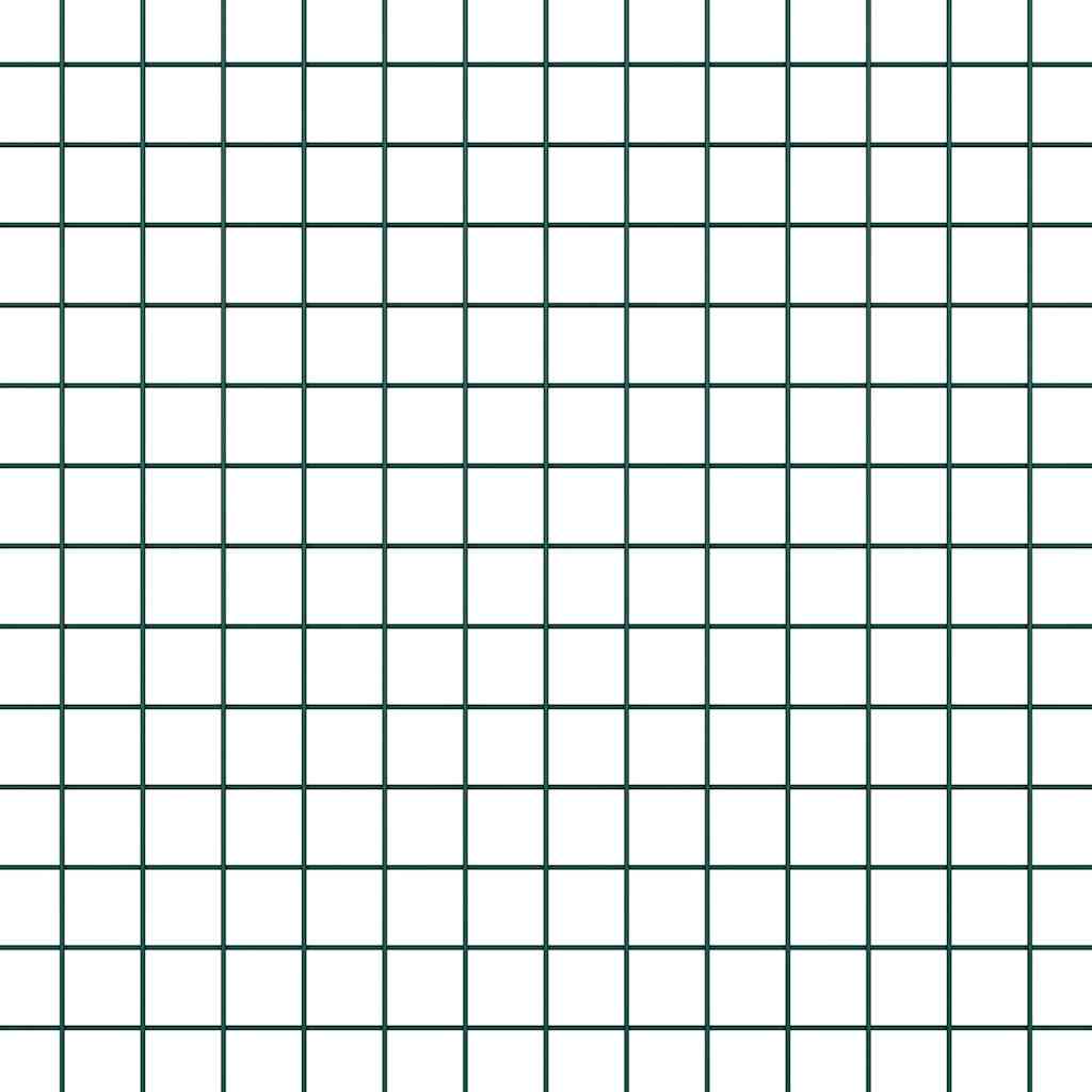 Hegesztett drótkerítés oszlopokkal 25 x 1,5 m Horganyzott Acél