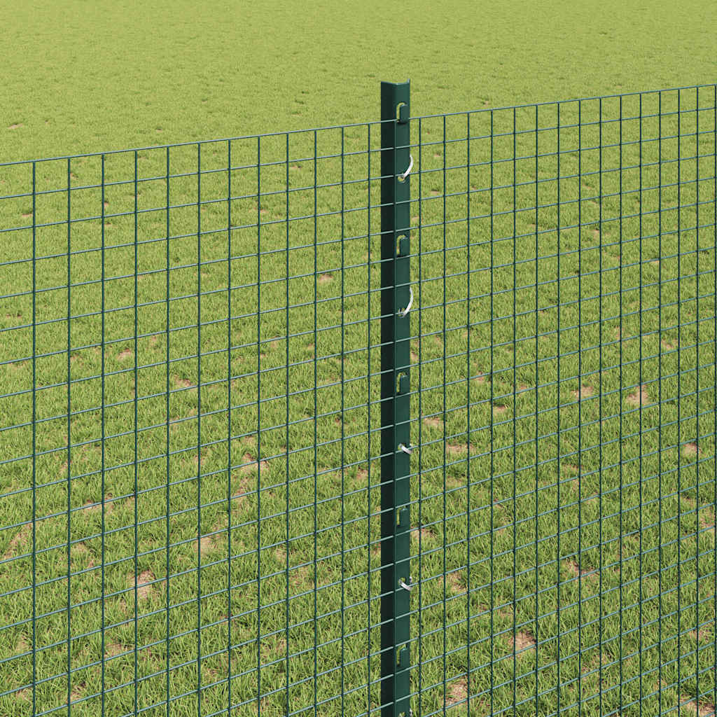 Hegesztett drótkerítés oszlopokkal 25 x 1,5 m Horganyzott Acél