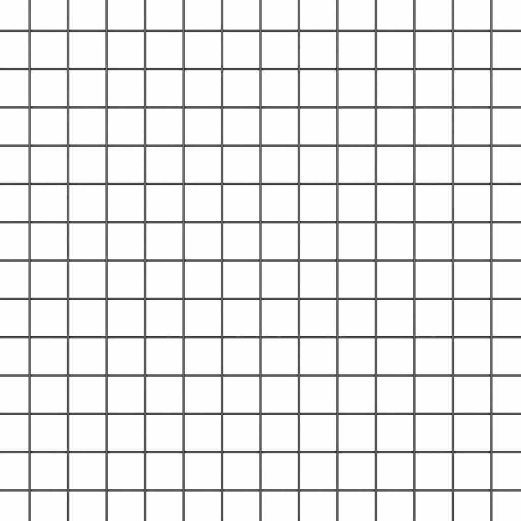 Hegesztett drótkerítés oszlopokkal 10 x 0,4 m Szürke Háló