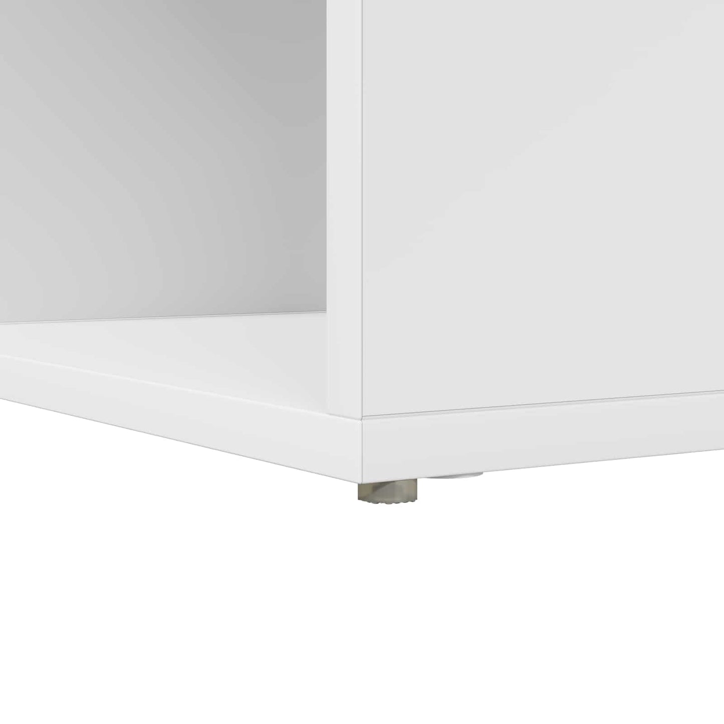 Sarokíróasztal Fehér 101,5 x 149,5 x 149,5 cm Szerelt Fa