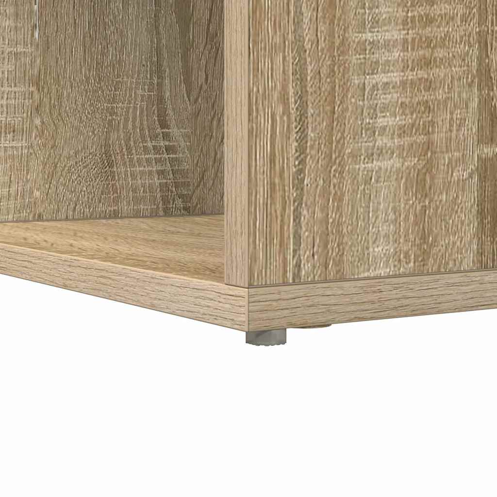 Sarokíróasztal Sonoma tölgy 101,5 x 149,5 x 149,5 cm Szerelt Fa