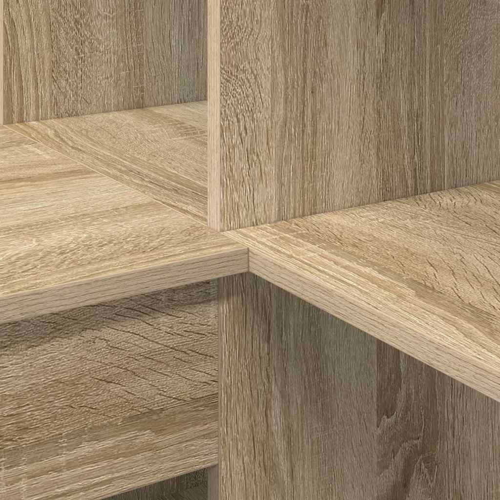 Sarokíróasztal Sonoma tölgy 101,5 x 149,5 x 149,5 cm Szerelt Fa